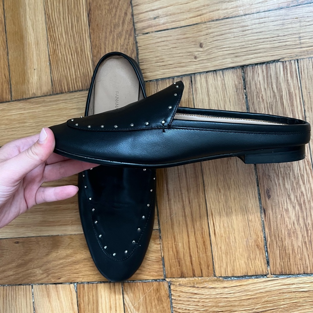 Banana Republic studded mule Size 7.5